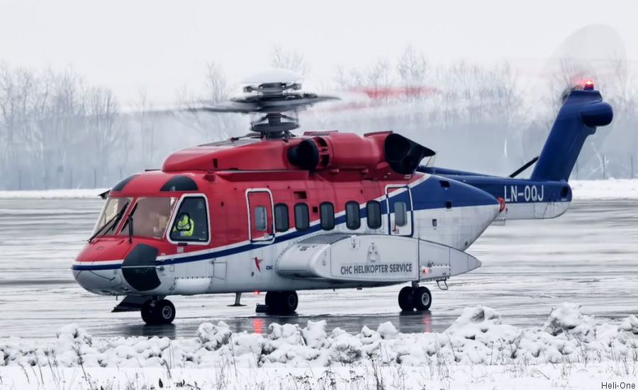 Detailed history and photos of helicopter Sikorsky S-92A Serial 92-0110 Register N920MR LN-OQJ used by TVPX ,Helikopter Service (CHC Norway) Track service timeline and current status.