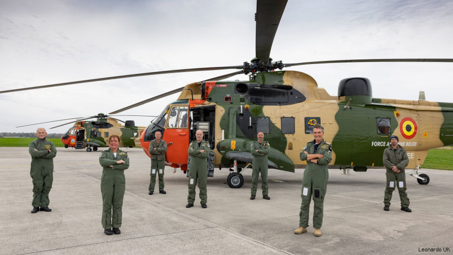 Detailed history and photos of helicopter Westland Sea King Mk.48 Serial wa 832 Register G-BDNI RS02 used by Force Aérienne Belge / Luchtmacht (Belgian Air Force) ,Westland Track service timeline and current status.