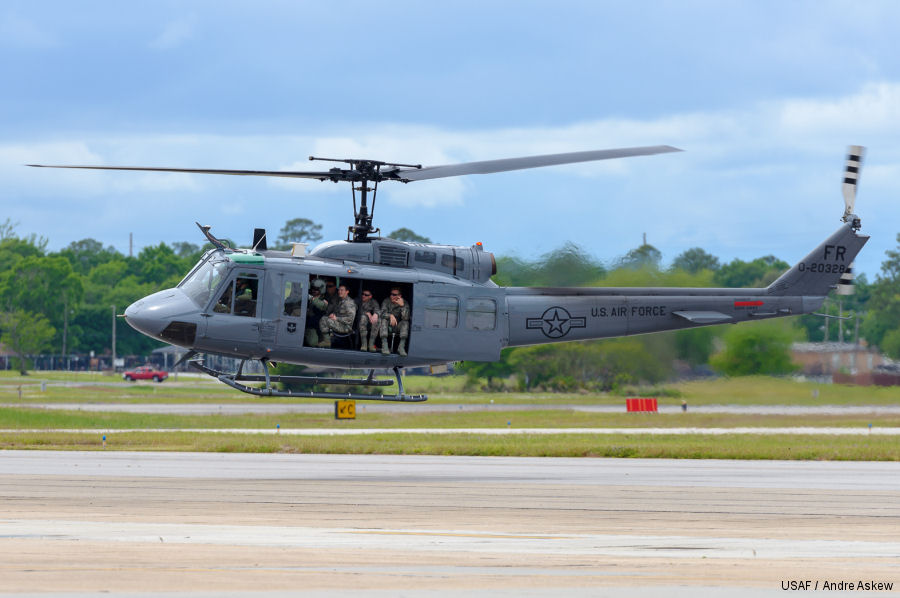 Detailed history and photos of helicopter Bell UH-1H Iroquois Serial 13152 Register 71-20328 used by US Air Force USAF ,US Army Aviation Army Track service timeline and current status.