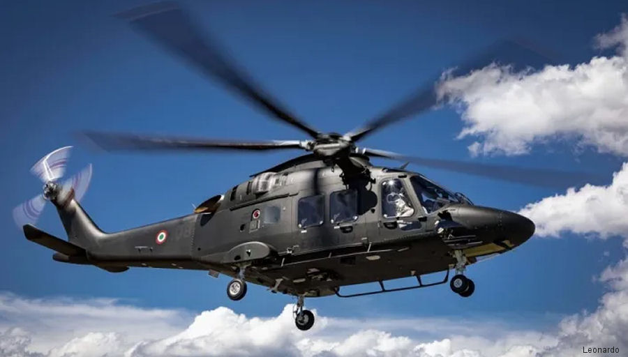 Detailed history and photos of helicopter AgustaWestland AW169M Serial 69115 Register MM81977 CSX81977 used by Aviazione dell'Esercito AVES (Italian Army Aviation) ,Leonardo Italy Track service timeline and current status.