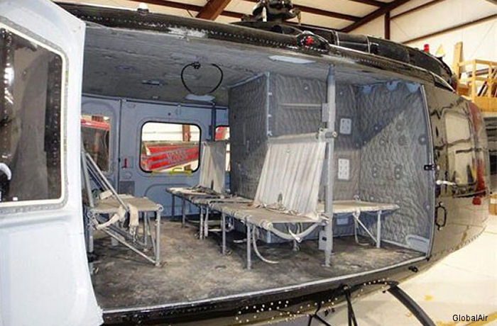 Bell UH-1H Iroquois cabin