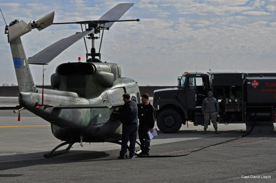 Helicopter Bell UH-1N Serial 31059 Register 69-6653 used by US Air Force USAF. Aircraft history and location