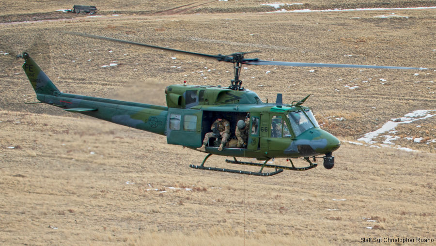 Detailed history and photos of helicopter Bell UH-1N Serial 31072 Register 69-6666 used by US Air Force USAF Track service timeline and current status.