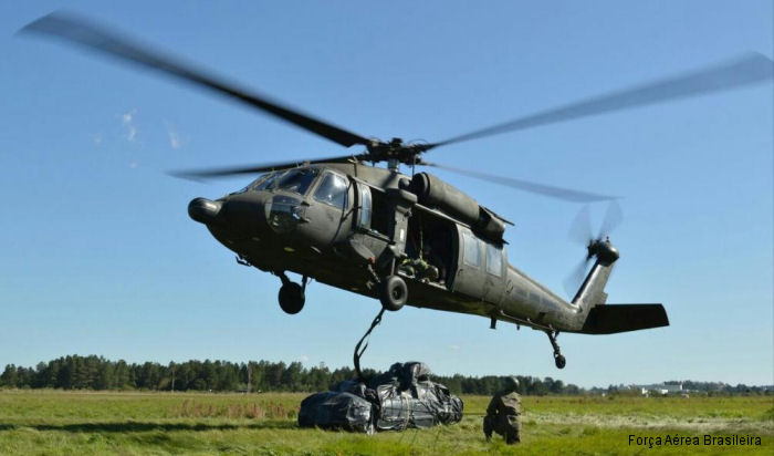 Photos of UH-60L Black Hawk in Brazilian Air Force helicopter service.