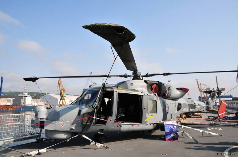 Detailed history and photos of helicopter AgustaWestland AW159 Wildcat HMA2 Serial 483 Register ZZ413 used by Fleet Air Arm RN (Royal Navy) Track service timeline and current status.