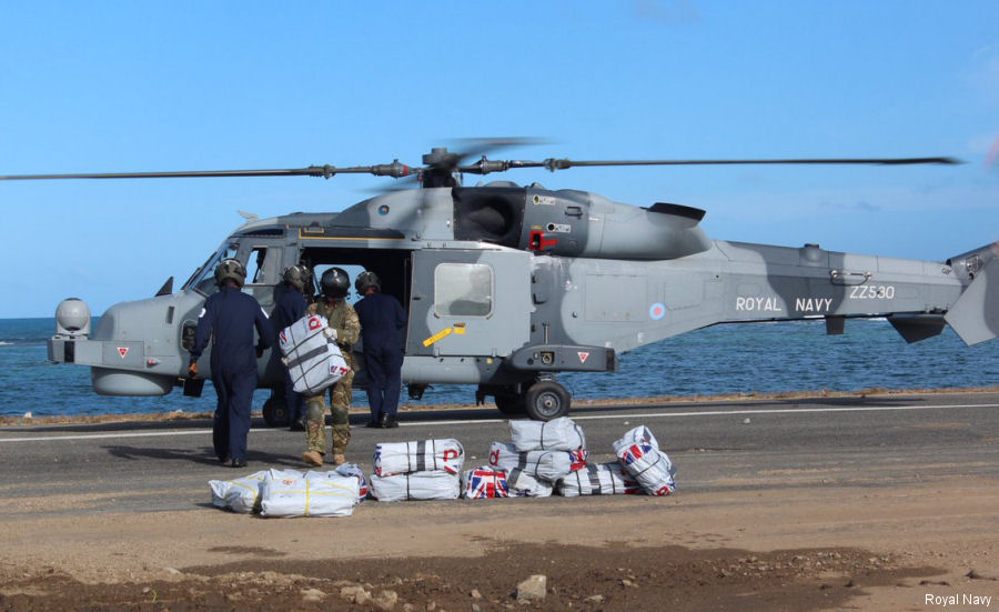 Detailed history and photos of helicopter AgustaWestland AW159 Wildcat HMA2 Serial 537 Register ZZ530 used by Fleet Air Arm RN (Royal Navy) Track service timeline and current status.