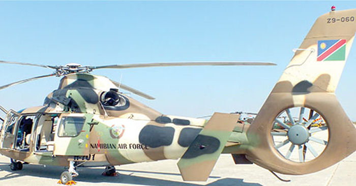 Helicopter Harbin Z-9 Serial Z9-0601 Register H 701 used by Namibian Air Force. Aircraft history and location