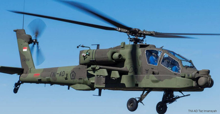 tentara nasional indonesia angkatan darat AH-64E Apache