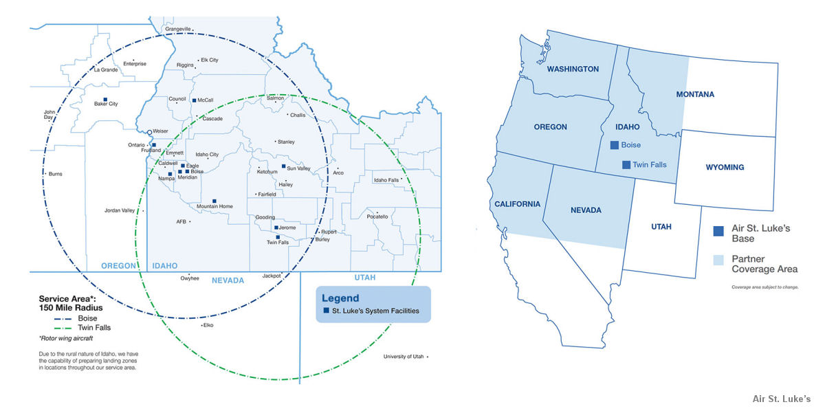 Air St Luke coverage area