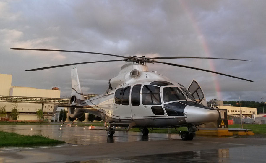 air corporate rainbow ec155