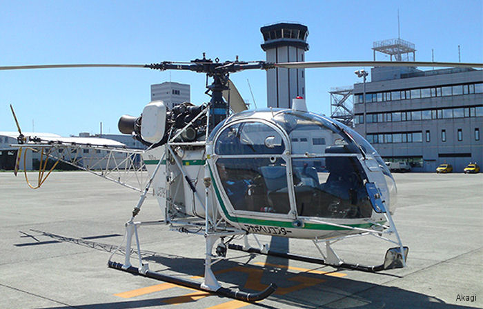 Akagi Helicopter SA315B Lama