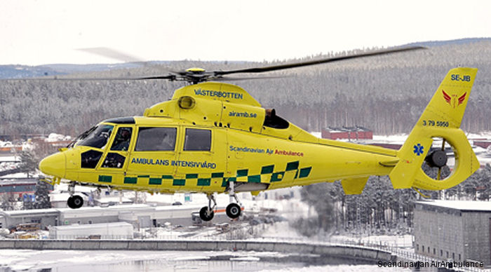 Scandinavian AirAmbulance AS365 Dauphin 2