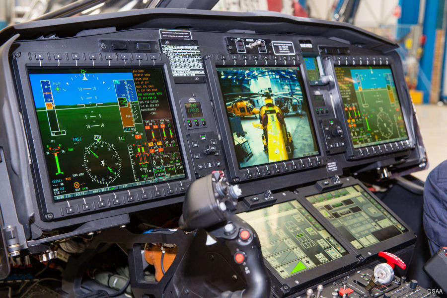 cockpit Photos of AW169 in UK Air Ambulances helicopter service.