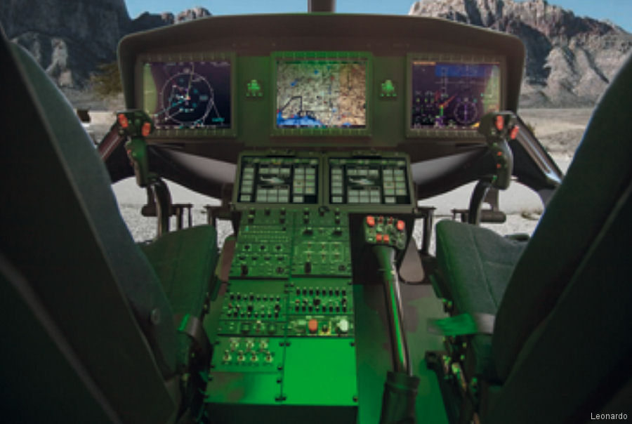cockpit Photos of AW169M in Austrian Air Force helicopter service.