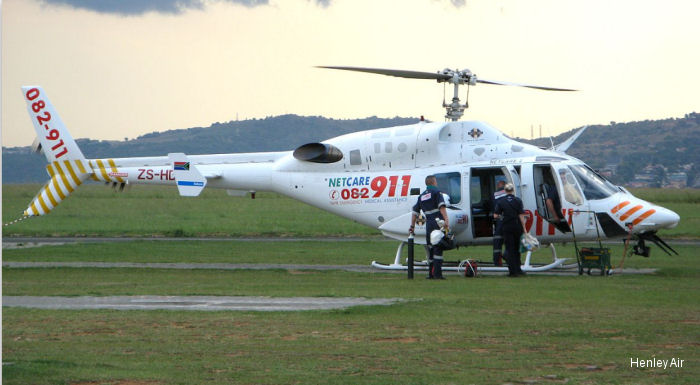 bell 222 netcare henley air