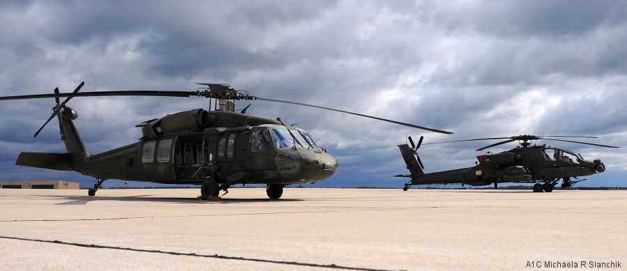 Black Hawk and Apaches engines