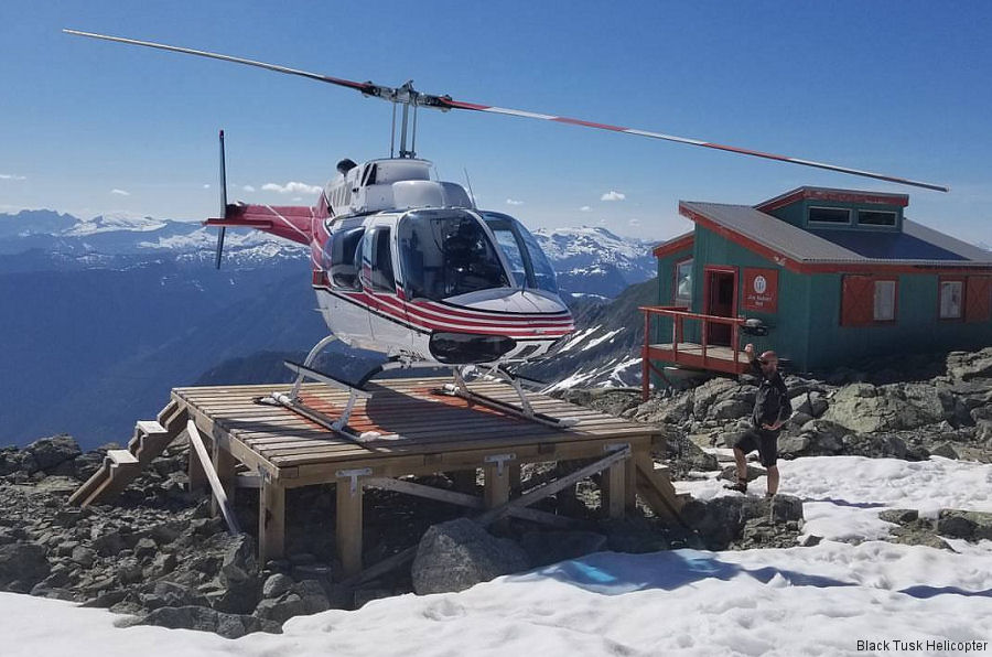 black tusk helicopter