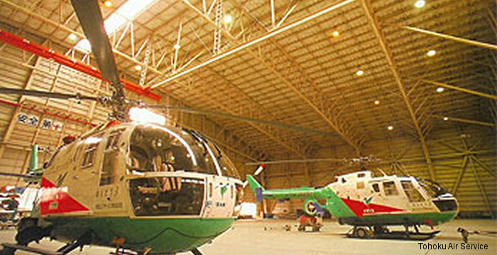 Tohoku Air Service Bo105CBS-4