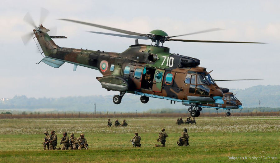 bulgarian air force cougar 710