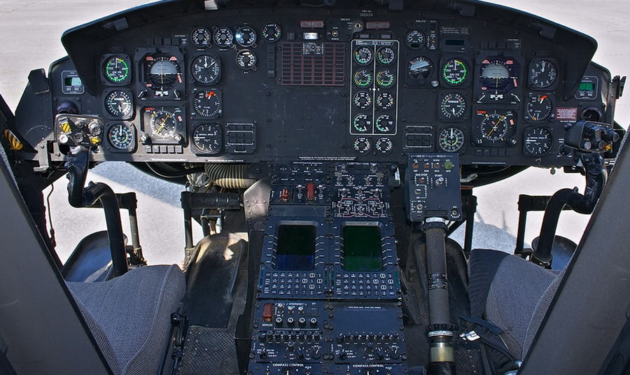 Bell CH-146 Griffon cockpit