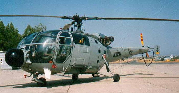 Armada de Chile SA319B Alouette III