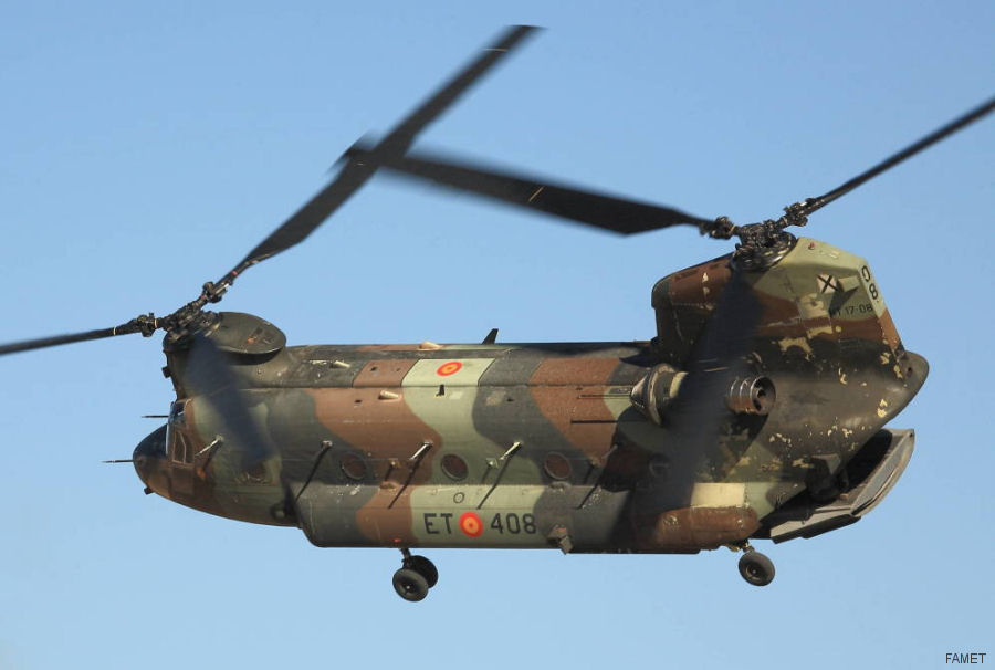 Fuerzas Aeromóviles del Ejército de Tierra CH-47D Chinook