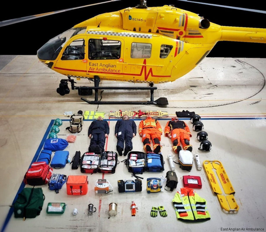 Photos East Anglian Air Ambulance UK Air Ambulances (EAAA). United Kingdom