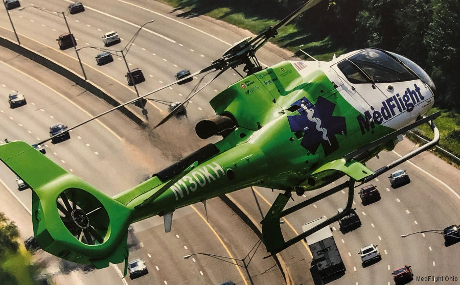 Photos of EC130B4 in State of Ohio helicopter service.