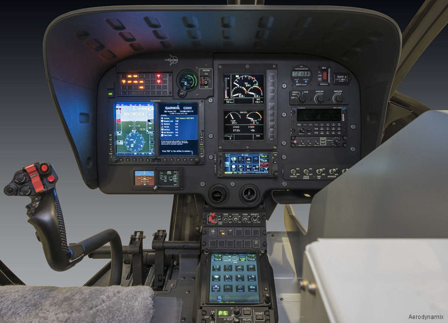 Eurocopter EC130T2 cockpit