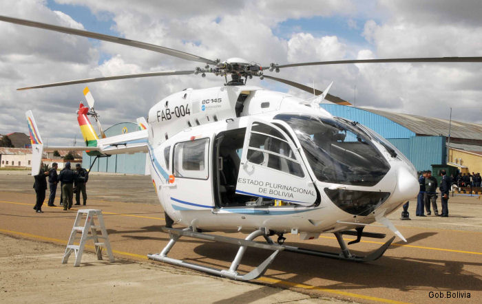 Fuerza Aerea Boliviana EC145