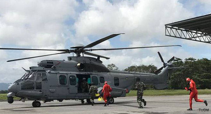 Photos of EC725 / H225M in Royal Malaysian Air Force helicopter service.