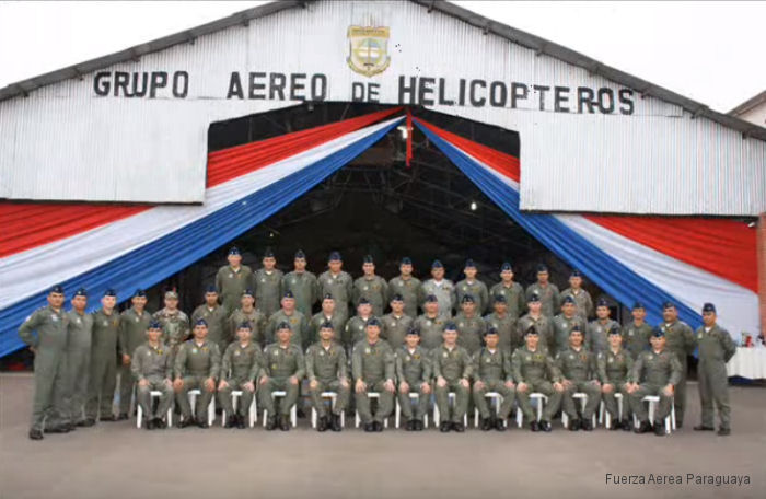 Photos Helicopters Air Group Paraguay Air Force. Paraguay