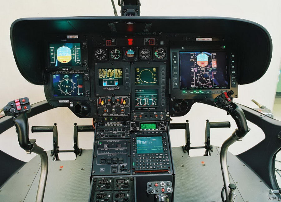 Airbus EC135/H135 cockpit