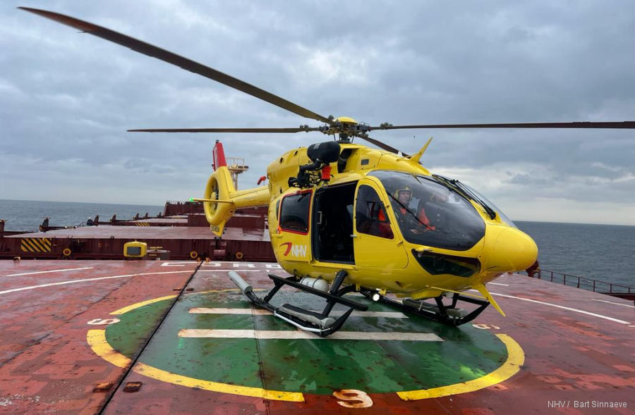 Detailed history and photos of helicopter Airbus H145D2 / EC145T2 Serial 20321 Register OO-NSV used by NHV NHV Ostend ,NHV Pistoolhaven Converted to H145D3 Track service timeline and current status.