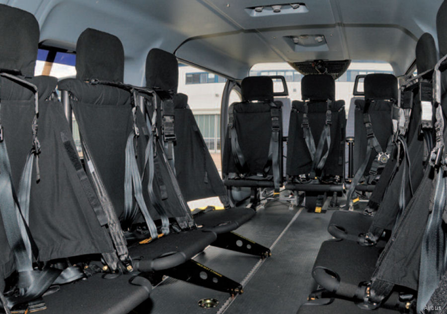 Airbus h145 кабина