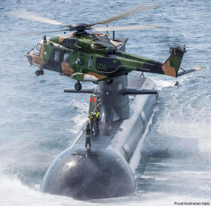 Photos of MRH90 Taipan in Royal Australian Navy helicopter service.