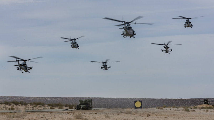 Photos Marine Light Attack Helicopter Squadron 369 US Marine Corps (HMLA-369). USA