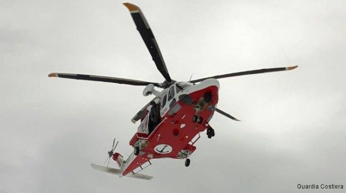 Photos of AW139 in Italian Coast Guard helicopter service.