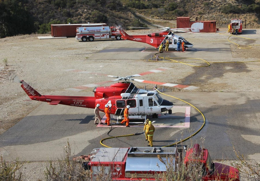 Photos Los Angeles Fire Department State of California (LAFD). USA