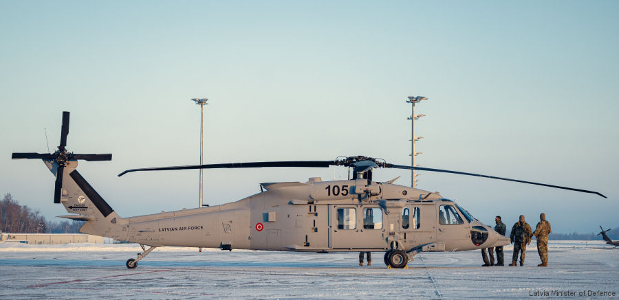 Latvijas Gaisa spēki UH-60M Black Hawk