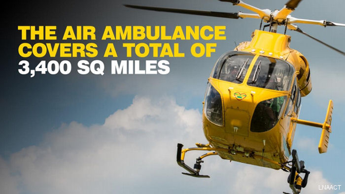 Photos Lincolnshire and Nottinghamshire Air Ambulance UK Air Ambulances (LNAACT). United Kingdom