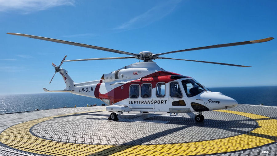 Lufttransport AS AW139