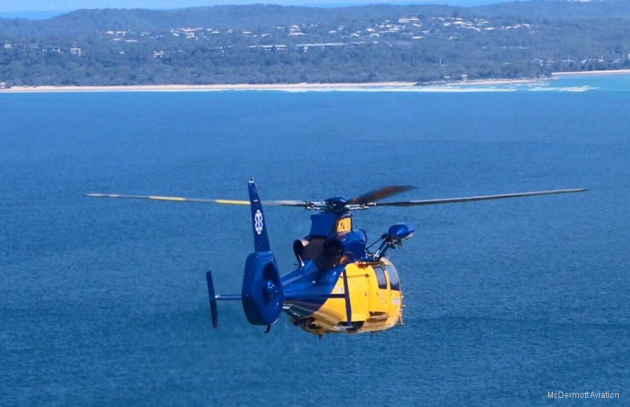 Photos of AS365 Dauphin 2 in McDermott Aviation helicopter service.