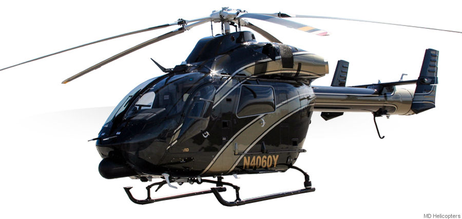 Helicopter McDonnell Douglas MD902 Explorer Serial 900/00136 Register N4060Y used by Kurdistan Regional Government ,MD Helicopters MDHI. Built 2009. Aircraft history and location