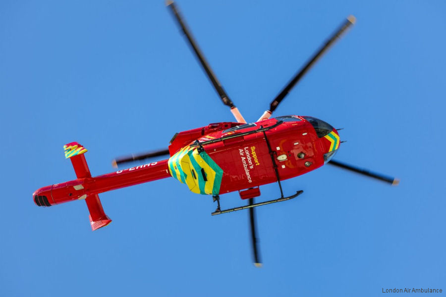 Photos of MD902 Explorer in UK Air Ambulances helicopter service.