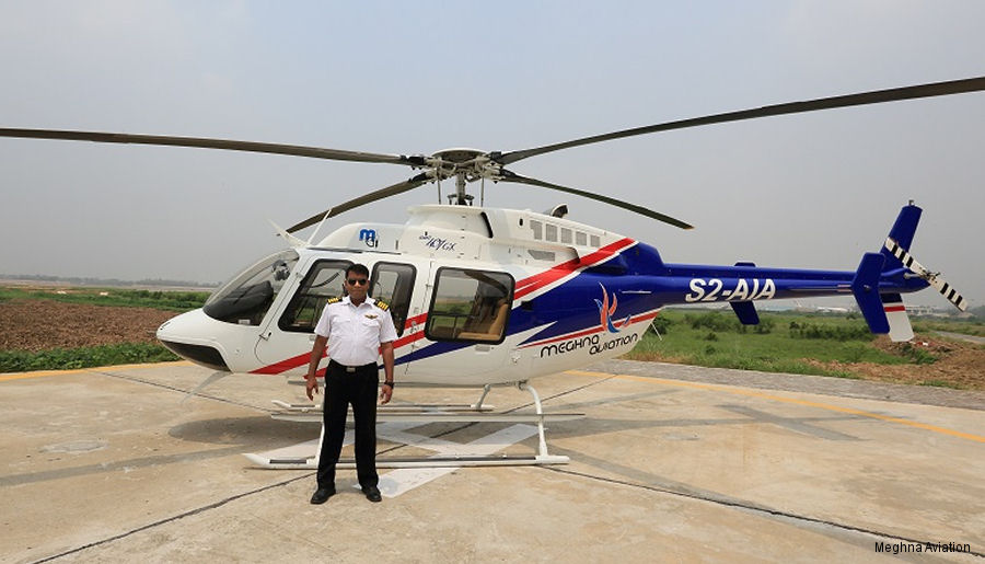 meghna aviation bell 407