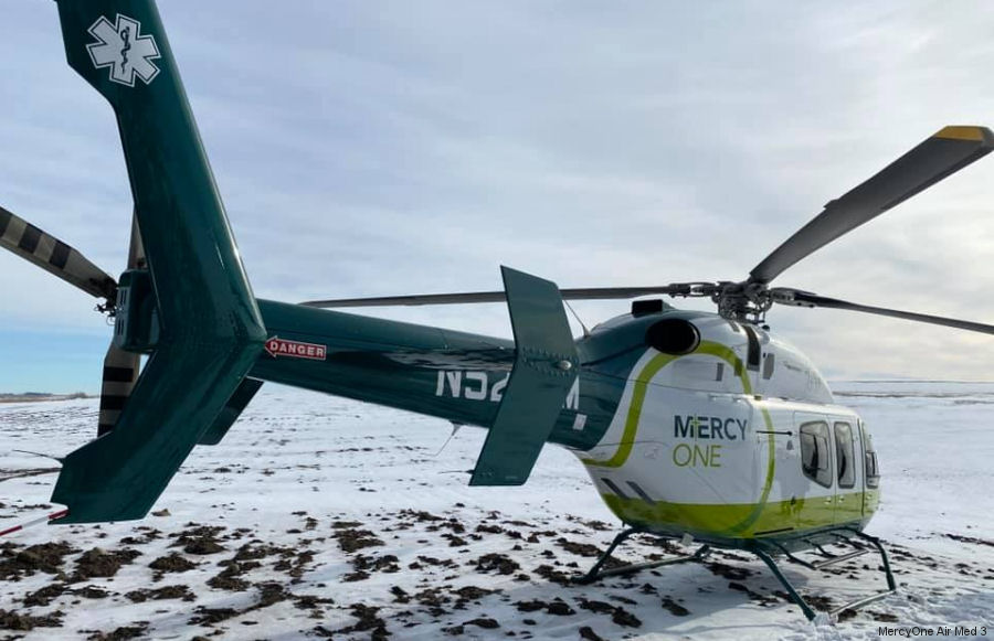 Photos MercyOne Air Med State of Iowa. USA