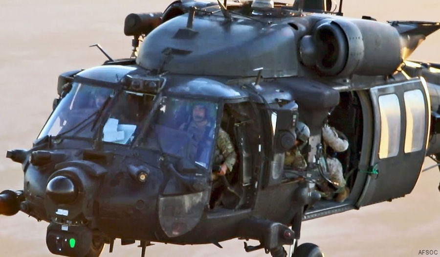 Sikorsky MH-60M Black Hawk cabin