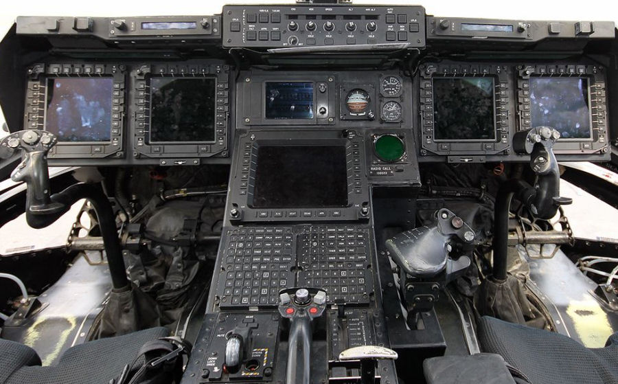 Bell MV-22B Osprey cockpit