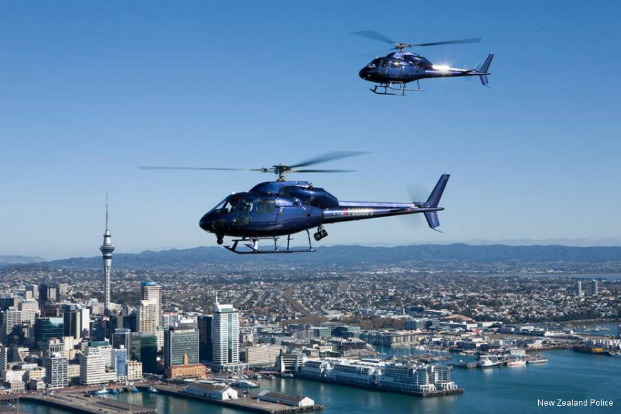 New Zealand Police AS355 ecureuil 2